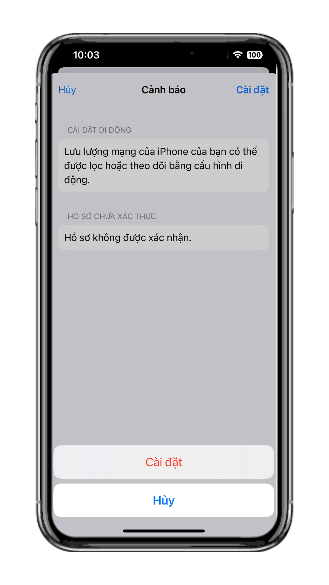 Bước 9: Cài đặt